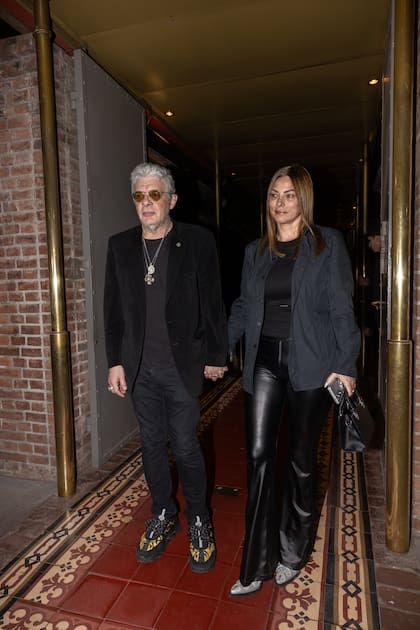 Juanse y su mujer Julia Testai.