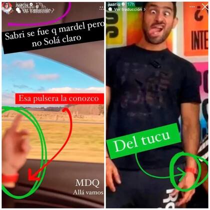 Juari compartió pruebas de una posible reconciliación entre Sabrina Rojas y Tucu López (Foto: Instagram @juariu)