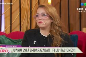 Juariu contó que está embarazada y emocionó a sus compañeros de Cortá por Lozano