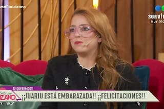 Juariu contó que está embarazada y emocionó a sus compañeros de Cortá por Lozano