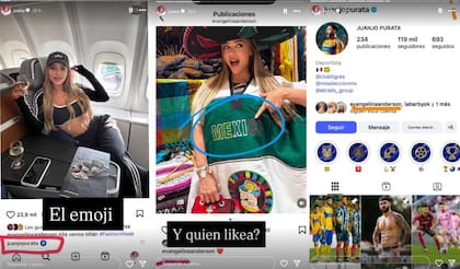 Juariu, en su Instagram, mostró la interacción de Purata con Evangelina
