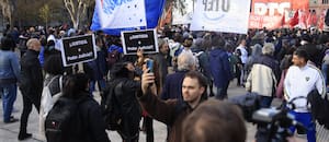 El Gobierno activó tareas de “perfilamiento” a manifestantes violentos en las marchas al Congreso