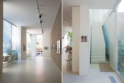 En este espacio tiene colgada su importante colección de George Grosz, gran representante del expresionismo alemán. 