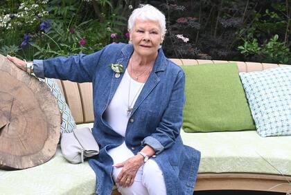 Judy Dench en LOndres, en mayo de 2022
