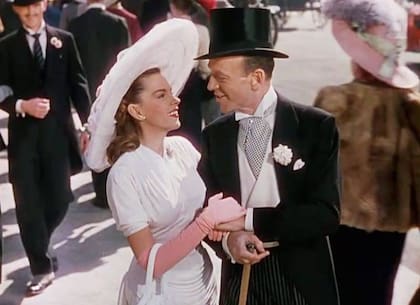 Judy Garland compartió cartel con los grandes actores de la época dorada de Hollywood como Fred Astaire y Gene Kelly