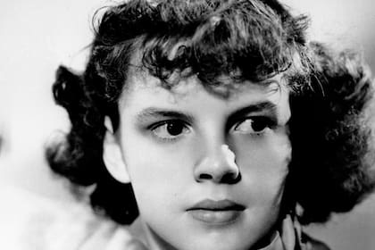 Judy Garland, de niña, en tiempo felices