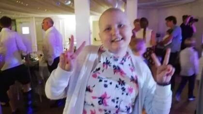 Judy tenía 12 años cuando le detectaron un tumor en su cabeza