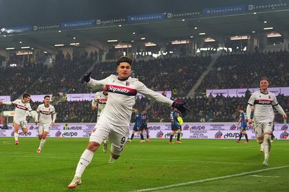 Juega el Bologna del argentino Santiago Castro
