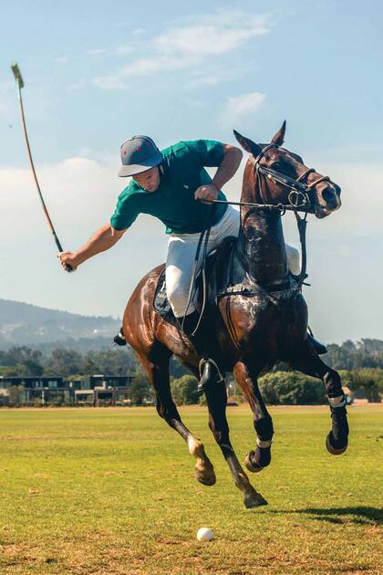 “Juego al polo desde que tenía 15 años”, revela.