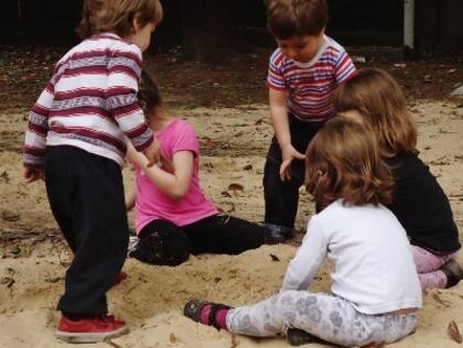 Jugando con arena