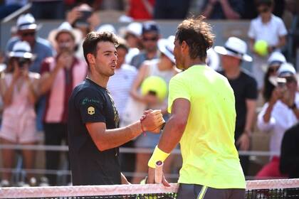 Jugar contra Nadal, uno de sus grandes momentos de 2019