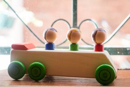 Colectivo con pasajeros de encastre ($329)