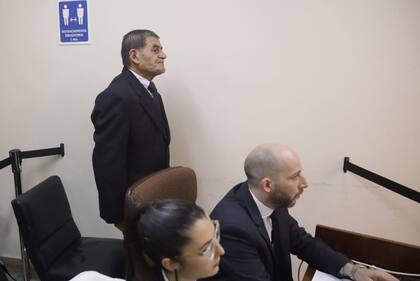 El exsargento Ricardo Panadero, acusado de haber participado en la violación y muerte de Natalia Melmann, hace 22 años, en Miramar