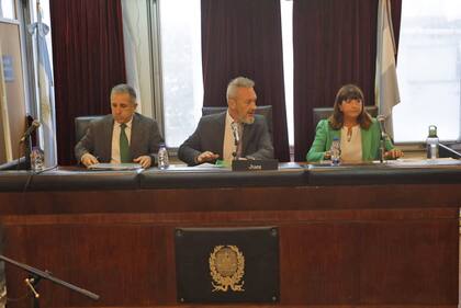 Los jueces Néstor Conti, Mariana Irianni y Juan Galarreta darán a conocer el veredicto el 17 del actual
