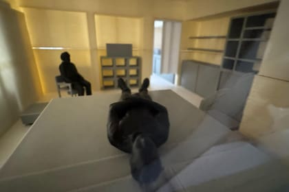 La maqueta tiene un dibujo que hace las veces de Diego Maradona