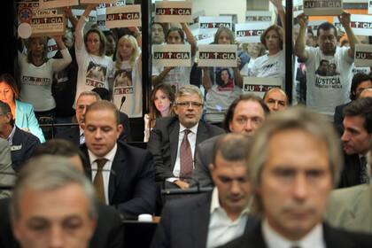 Juicio por la Tragedia de Once con la presencia de Jaime y Juan Pablo Schiavi. 18/3/17