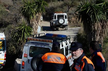 Julen cayó en el agujero estrecho de más de cien metros de profundidad el domingo por la tarde