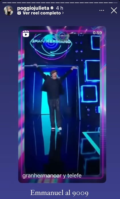 Juli Poggio quiere que Emma Vich sea el nuevo ganador de Gran Hermano