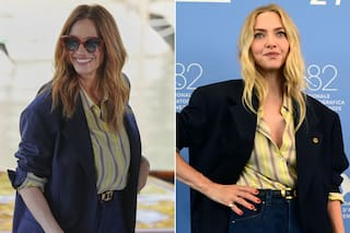 Los “looks gemelos” de Julia Roberts y Amanda Seyfried y el desfile de la madre de Carla Bruni, de 95 años, por la alfombra roja