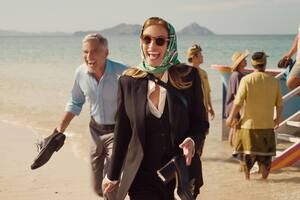Julia Roberts y George Clooney en Viaje al Paraíso (Foto: Netflix)