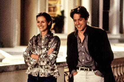 Julia Roberts y Hugh Grant en el film Un lugar llamado Notting Hill (1999)