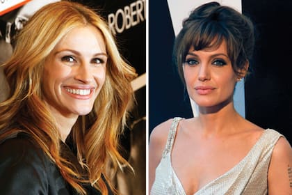 Julia y Angelina, dos actrices exitosas. ¿Cuál es tu favorita?