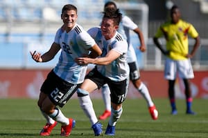 Con un golazo, el Sub 20 argentino derrotó a Colombia en el Sudamericano