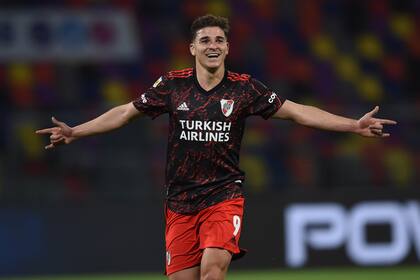 Julián Alvarez, el delantero más importante que tiene hoy Gallardo