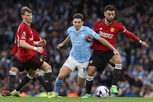 Julián tiene menos minutos, pero Manchester City ganó el clásico con “el mejor jugador de la Premier League”