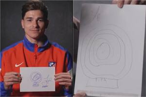 Julián Álvarez, Enzo Fernández y Lautaro Martínez participaron de una cómica iniciativa de la FIFA