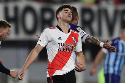 Julián Álvarez es uno de los máximos goleadores del ciclo de Gallardo en River, pero en este campeonato todavía no pudo marcar
