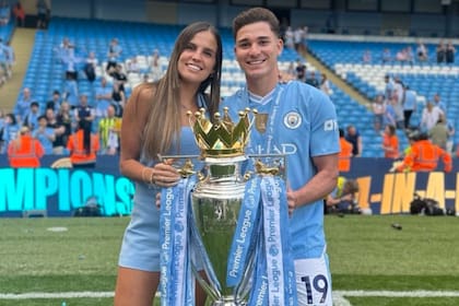 Julián Álvarez está de novio con María Emilia Ferraro desde 2017 (Foto: Instagram/@juliaanalvarez)