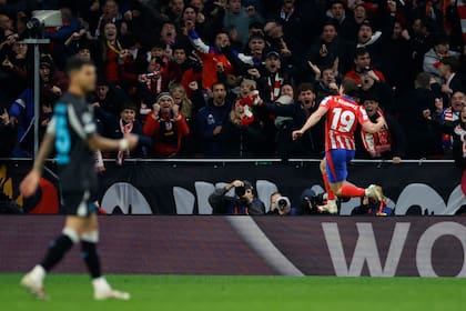 Julián Álvarez fue el héroe del Atlético en Champions (Foto: Archivo)