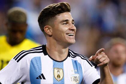 Julián Álvarez jugará su primer Mundial con la selección argentina