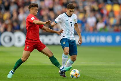 Julián Álvarez en la Selección argentina