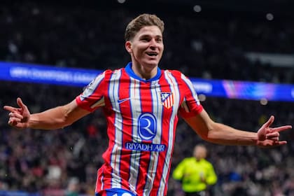 Julián Álvarez no definió si seguirá o no en Atlético luego del Mundial