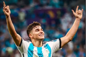 Julián Álvarez se sumó a la movida de Spidermans en el Obelisco, que tendrá lugar este domingo