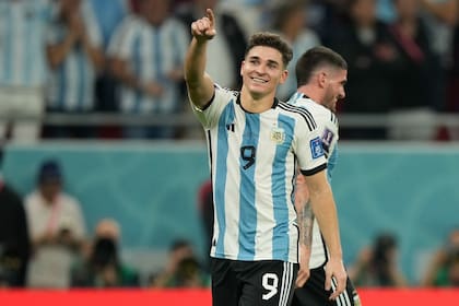 Julián Álvarez y De Paul, los autores intelectuales del segundo gol de la Argentina ante Australia