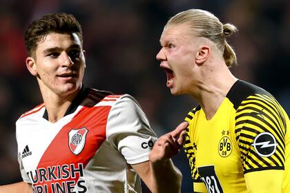 Julián Álvarez y Erling Haaland podrían ser compañeros en el City