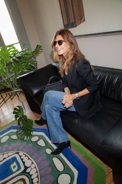 Juliana Awada en el brunch de presentación de Lalana