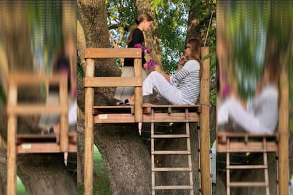 Juliana Awada junto a Antonia, en una foto que fue subida por la exprimera dama