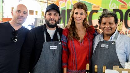 Awada charló con productores y cocineros