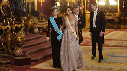 Juliana Awada y la reina Letizia