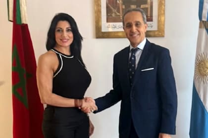 Juliana Santillán mantuvo una reunión con el embajador de Marruecos en la Argentina, Fares Yassir
