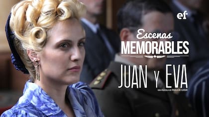 Julieta Díaz fue Evita para el film "Juan y Eva", de Paula de Luque, que se estrenó en 2015.