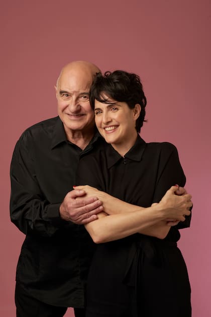 Julieta Díaz y su papá, Ricardo Díaz Mourelle