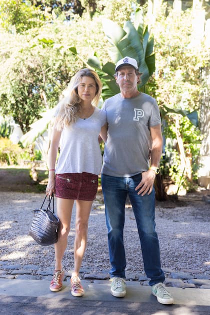 Julieta Kemble y Justo Saavedra, infaltables