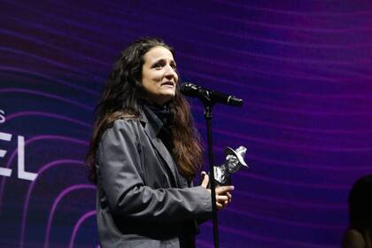 Julieta Laso agradece su premio