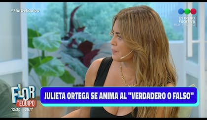 Julieta Ortega le recriminó en vivo a Silvina Luna haber salido con su ex Iván Noble