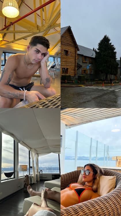 Julieta Poggio blanqueó su relación con Fabrizio Maida: las fotos juntos en Bariloche